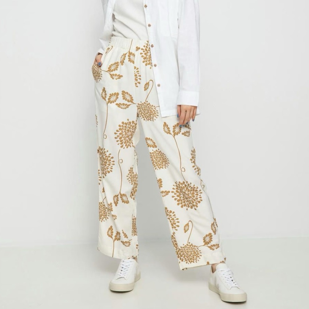 Garden Floral Crop Pants